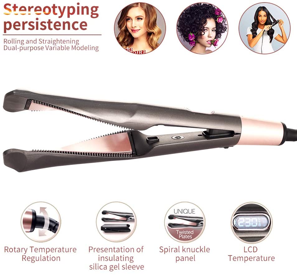 Curl & Straight Plancha Pelo